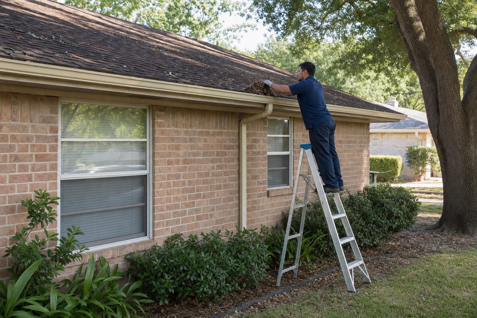 Gutter Cleaning service in Houston